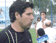 Gustavo Cisneros. DT de Club Atlético San Telmo